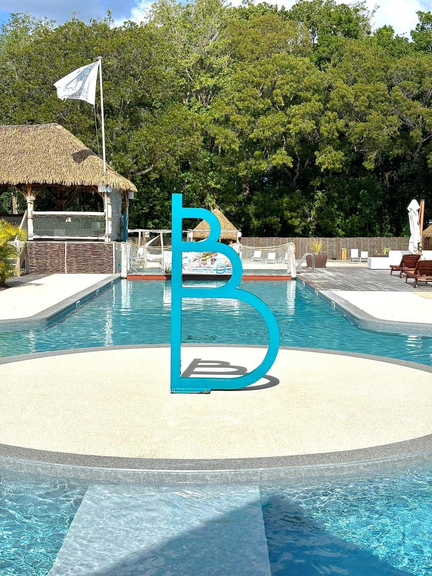 La Ruche De Maia - Blue Dream Beach - Piscine - Jardin - Plage Grand-Bourg  Exteriör bild